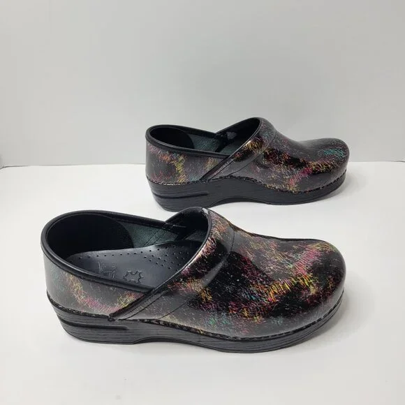 Dansko Women's Size 39 (US Size 9) Clog Shoes Slip On Multicolor - Picture 7 of 11